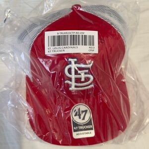 MLB St Louis Cardinals Hat 47 Red